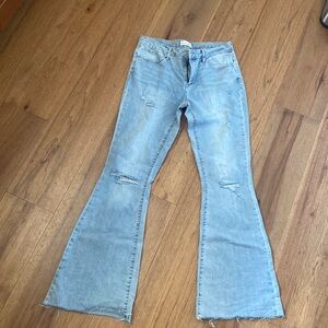 Articles of Society Ripped Flair Jeans